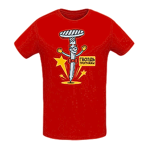 Красная футболка